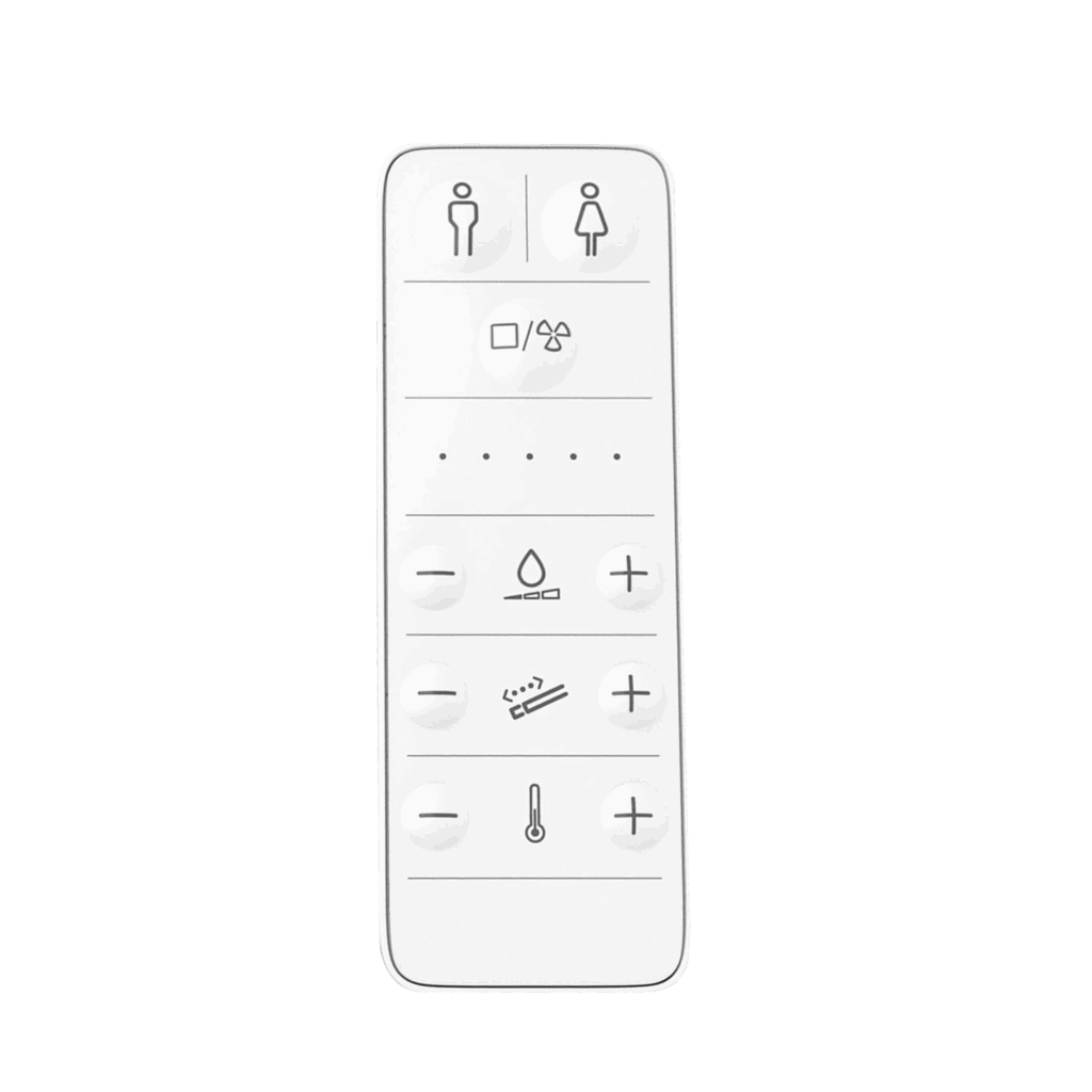 CareBidets JHC4000+/4000 duschtoalett fjärrkontroll