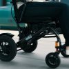 Elio elektrisk rullstol på tagplattform